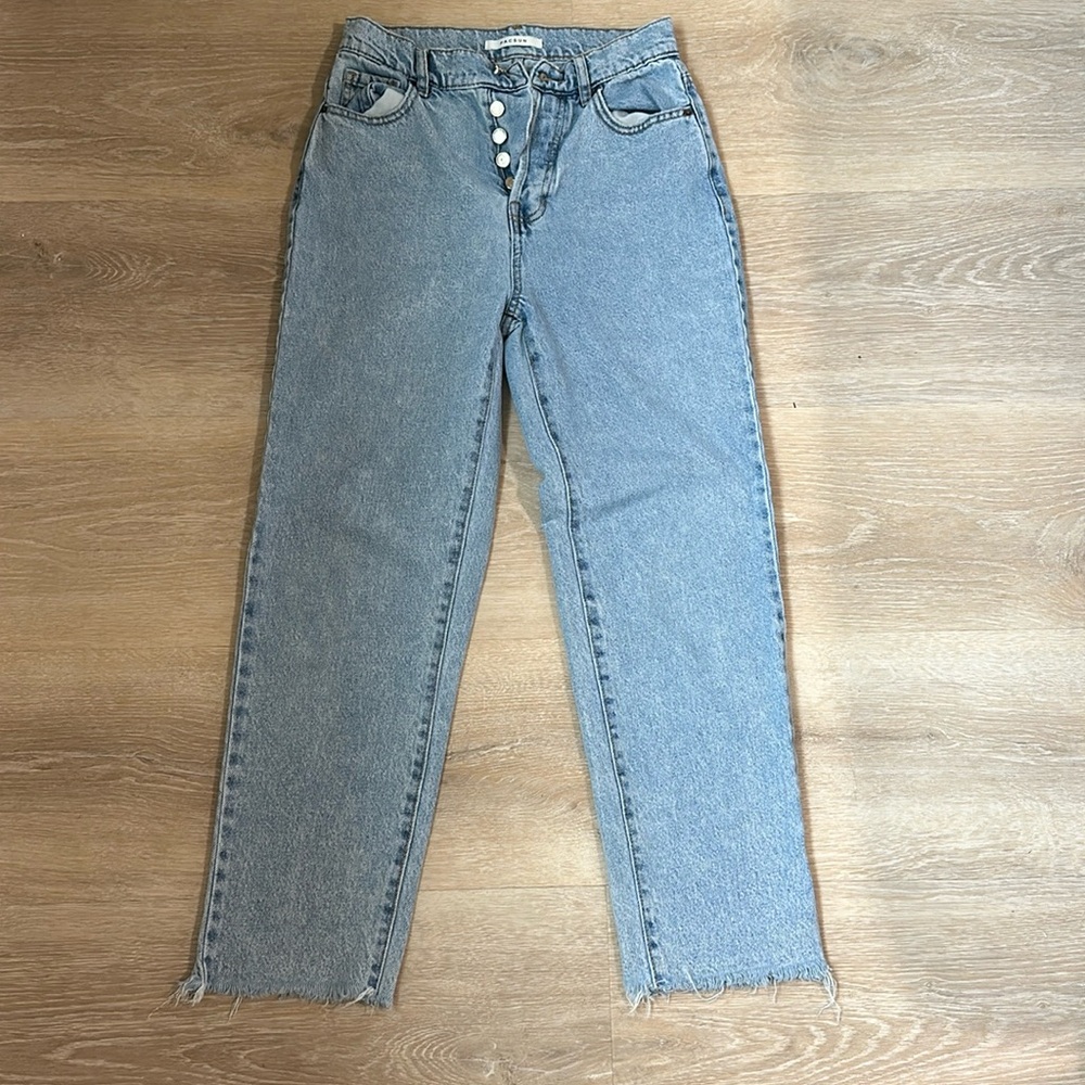 High rose festival denim